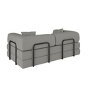 Sofá Cama Valenor Premium + 2 Almofadas de Brinde