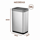 [COMPRE 1 LEVE 2] Lixeira Automática Premium em Inox.