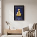 [COMPRE 1 LEVE 3] Quadro Premium Nossa Senhora Aparecida 3D com Moldura.