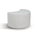 Conjunto Poltrona Oasi Giratória com Almofada Solta e Pouft Meia-Lua